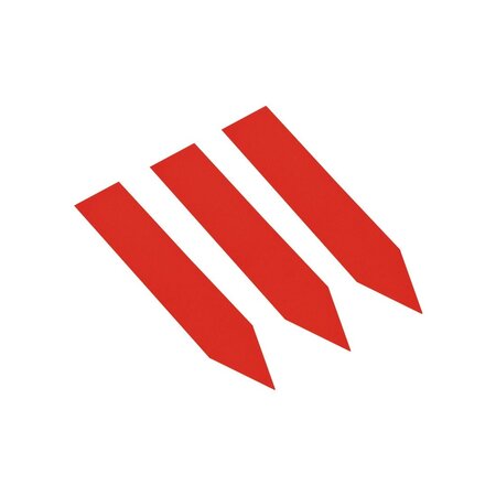 CombiCraft Blanco plantenstekers extra klein 13x60mm van 350 micron in meerdere kleuren - per 100 stuks