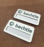 Aluminium naambadge Business 72x38mm met eigen ontwerp - per stuk