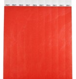 Blanco Tyvek polsbandjes 10-kleurenmix - per 100 stuks