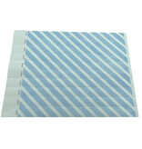 Gestreepte Tyvek polsbandjes - per 100 stuks