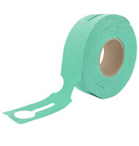 Blanco sleufetiketten groot 273x59mm voor thermotransferprinters of beschrijfbaar op rol - per 500 stuks