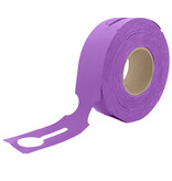 Blanco sleufetiketten groot 273x59mm voor thermotransferprinters of beschrijfbaar op rol - per 500 stuks