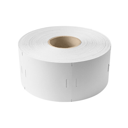 CombiCraft Hangetiketten op rol 70x90mm met sleufgaten - per 1000 etiketten