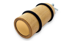 Houten hotel sleutelhangers