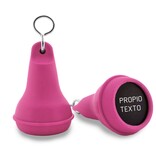 CombiCraft Hotel sleutelhanger Mayfair van kunststof in roze,  blanco of met gravering - per 1 stuk