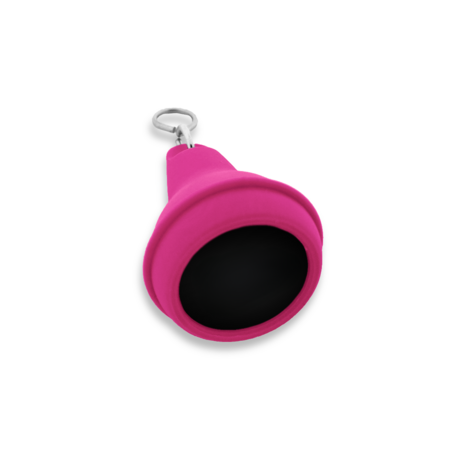 CombiCraft Hotel sleutelhanger Mayfair van kunststof in roze,  blanco of met gravering - per 1 stuk