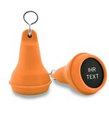 CombiCraft Hotel sleutelhanger Mayfair van kunststof in oranje,  blanco of met gravering - per 1 stuk