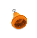 CombiCraft Hotel sleutelhanger Mayfair van kunststof in oranje,  blanco of met gravering - per 1 stuk