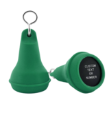 CombiCraft Hotel sleutelhanger Mayfair van kunststof in groen,  blanco of met gravering - per 1 stuk