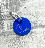 CombiCraft Aluminium sleutellabel met logo - per stuk