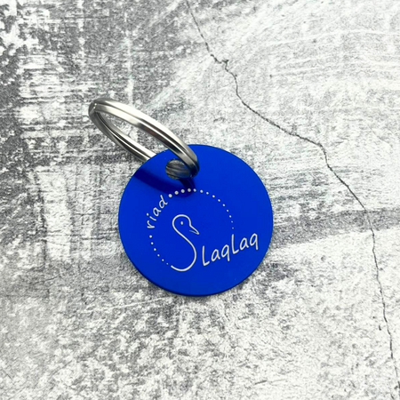 CombiCraft Aluminium sleutellabel met logo - per stuk