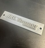 CombiCraft Gegoten logo plaatje 80x19mm met gaten vanaf 100 stuks