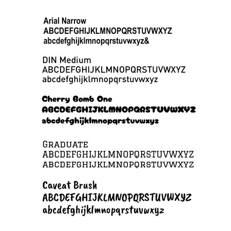 CombiCraft Tyrex polsbandjes met jouw eigen tekst - per 100 stuks