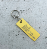 CombiCraft Aluminium sleutellabel 25x70mm met nummer en logo - per stuk