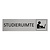 CombiCraft Zilver aluminium deurbordje Studieruimte