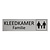 CombiCraft Zilver aluminium deurbordje Familie kleedkamer