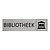 CombiCraft Zilver aluminium deurbordje Bibliotheek