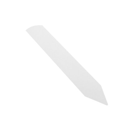 Blanco steeketiketten of plantenstekers 20x120mm voor laserprinters wit - per 100 etiketten