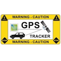 GPS-tracker autosticker (antidiefstalsticker) - per set