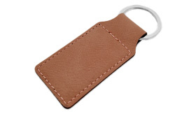 Leren sleutelhangers