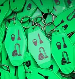 CombiCraft Hotel sleutelhanger Hunter met eigen ontwerp  88x45mm van kunststof - per 1 stuk