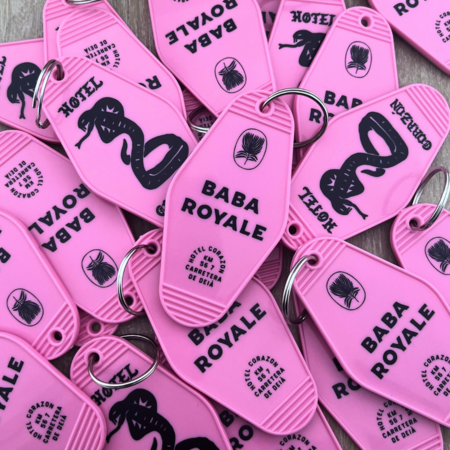 CombiCraft Hotel sleutelhanger Hunter met eigen ontwerp  88x45mm van kunststof - per 1 stuk