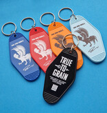 CombiCraft Hotel sleutelhanger Hunter met eigen ontwerp  88x45mm van kunststof - per 1 stuk