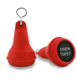 CombiCraft Hotel sleutelhanger Mayfair van kunststof in rood,  blanco of met gravering - per 1 stuk