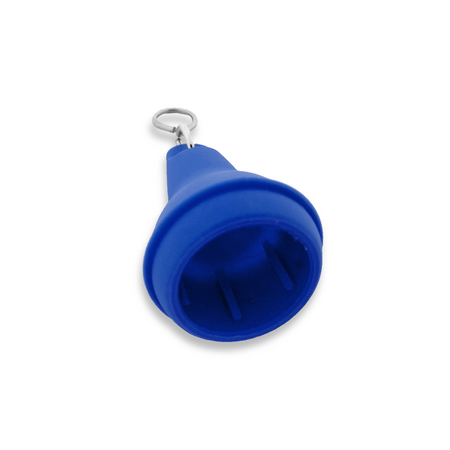 CombiCraft Hotel sleutelhanger Mayfair van kunststof in blauw,  blanco of met gravering - per 1 stuk