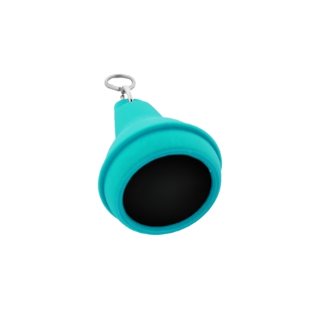 CombiCraft Hotel sleutelhanger Mayfair van kunststof in turquoise,  blanco of met gravering - per 1 stuk