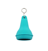 CombiCraft Hotel sleutelhanger Mayfair van kunststof in turquoise,  blanco of met gravering - per 1 stuk