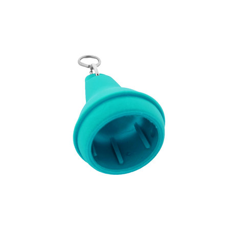 CombiCraft Hotel sleutelhanger Mayfair van kunststof in turquoise,  blanco of met gravering - per 1 stuk