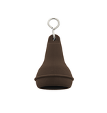 CombiCraft Hotel sleutelhanger Mayfair van kunststof in bruin,  blanco of met gravering - per 1 stuk