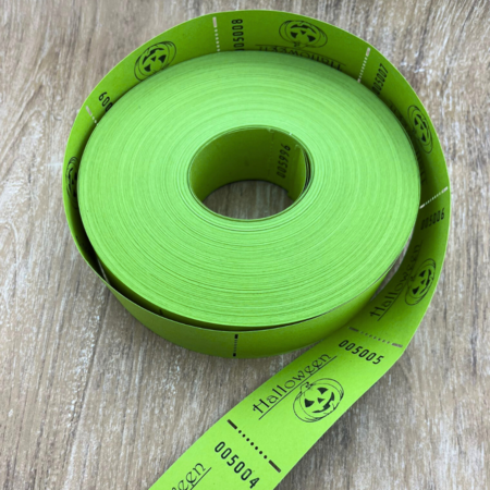 Consumptiebonnen drukken op rol met eigen ontwerp 57x30mm - per rol met 1000 bonnen