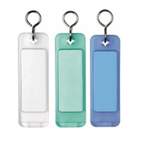 Blanco Hotel sleutelhanger Canary met papierinleg 90mm – per 1 stuk