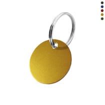 Blanco aluminium sleutellabel