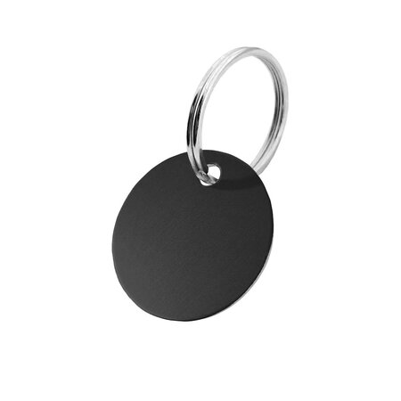 Blanco aluminium sleutellabel - per stuk