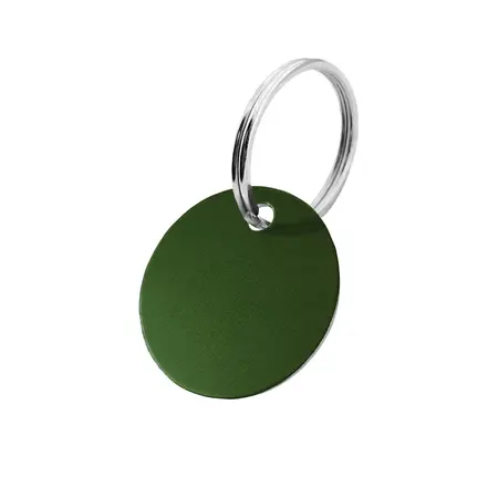 Blanco aluminium sleutellabel - per stuk