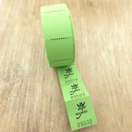 Consumptiebonnen drukken op rol met eigen ontwerp 30x30mm - per rol van 500 bonnen