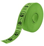 Consumptiebonnen op rol drukken met eigen ontwerp 80x30mm - per 2 rollen van 500 bonnen