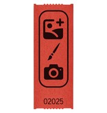 CombiCraft Consumptiebonnen op rol drukken met eigen ontwerp 85x30mm - per 2 rollen van 500 bonnen