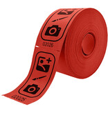 CombiCraft Consumptiebonnen drukken op rol met eigen ontwerp 114x60mm - per 2 rollen van 500 bonnen