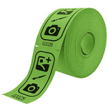 CombiCraft Consumptiebonnen drukken op rol met eigen ontwerp 114x60mm - per 2 rollen van 500 bonnen