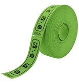 CombiCraft Consumptiebonnen drukken op rol met eigen ontwerp 114x30mm - per 2 rollen van 500 bonnen