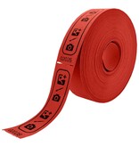 Consumptiebonnen drukken op rol met eigen ontwerp 114x30mm - per 2 rollen van 500 bonnen
