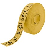 CombiCraft Consumptiebonnen drukken op rol met eigen ontwerp 114x30mm - per 2 rollen van 500 bonnen