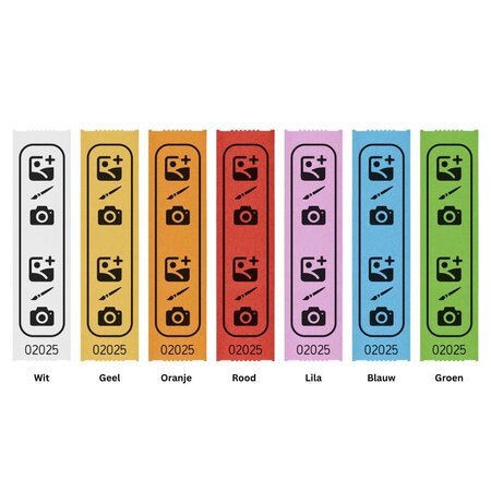 CombiCraft Consumptiebonnen drukken op rol met eigen ontwerp 114x30mm - per 2 rollen van 500 bonnen