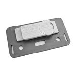 Aluminium naambadge Badgemaster 72x38mm eigen ontwerp - per stuk