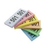 CombiCraft Nummerbloks genummerd 1 tot 1000 - per 1000 nummers