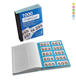 CombiCraft Dubbelnummers in boekjes - per 1000 nummers